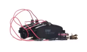 Image of TRW Brake pad set PEUGEOT GDB1594 425277,425335,425347 425422