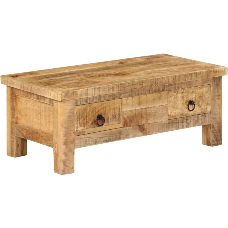 Image of VIDAXL Coffee Table 90x45x35cm Solid Mango Wood Vidaxl 247326