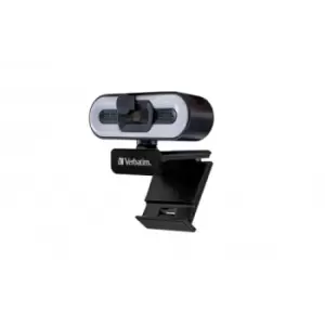 Image of Verbatim 49579 webcam 1920 x 1080 pixels USB 2.0 Black