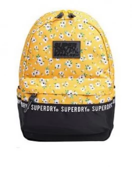 Image of Superdry Repeat Series Montana Rucksack, Yellow, Women