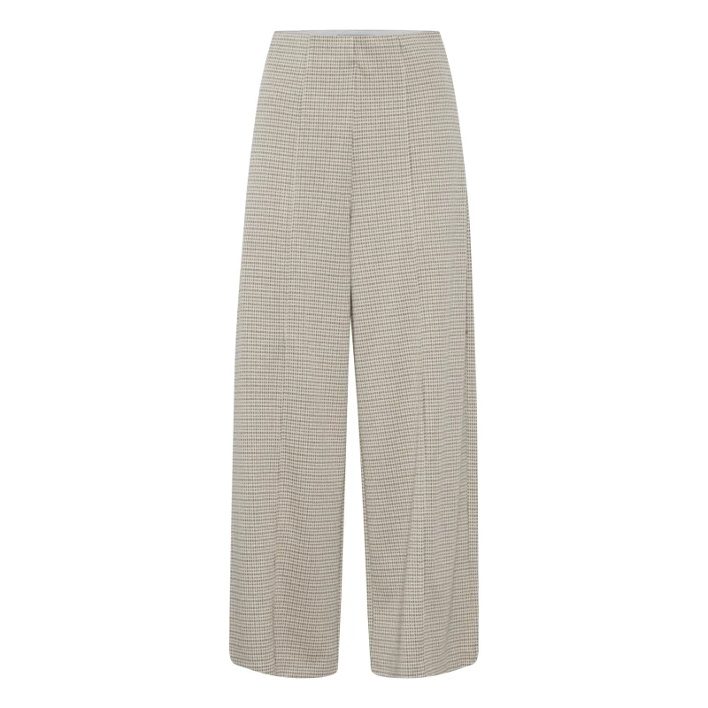 Image of Ichi Womens Trousers Ichi Take Cameleon 2 Beige Female L