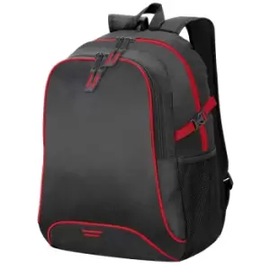 Image of Shugon Osaka Basic Backpack / Rucksack Bag (30 Litre) (Pack of 2) (One Size) (Black/Red)