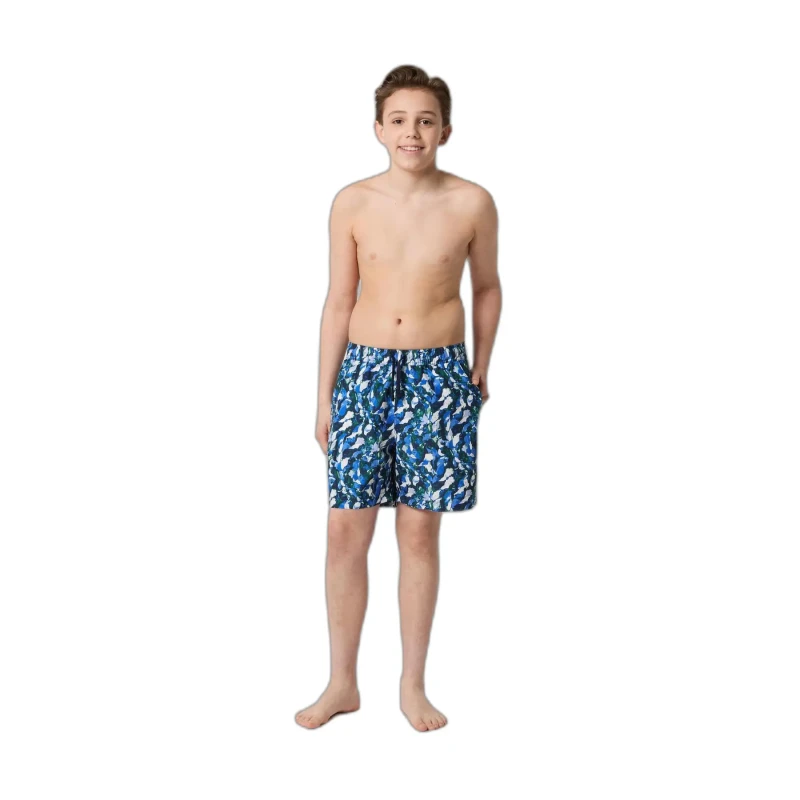 Image of Printed kids' swim shorts Bjorn Borg Bleu Male 14 ans et +