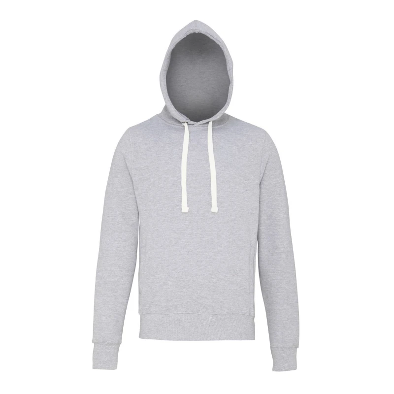 Image of AWDis AWDis Men Just Hoods Chunky Pullover Hoodie in Grey Size: X-Small Grey XS Male 5054171834617