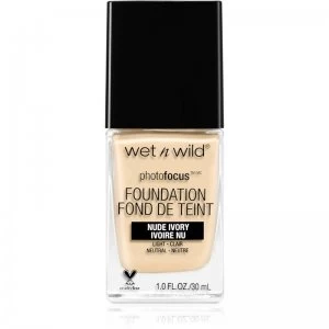 Image of Wet n Wild Photo Focus Mattifying Liquid Foundation Shade Nude Ivory 30ml