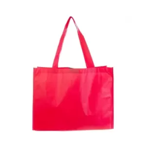 Image of United Bag Store Long Handle Tote Bag (One Size) (Red)