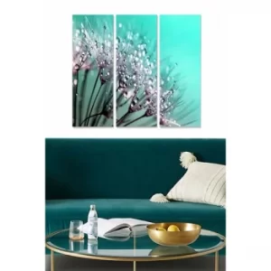 Image of MDF445228 Multicolor Decorative MDF Painting (3 Pieces)