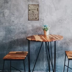 Image of Coffee Multicolor Decorative Metal Wall Accessory