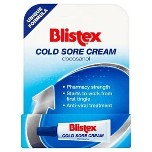 Image of Blistex Cold Sore Cream - 2g