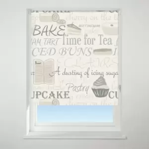 Image of Universal Patterned Bake Off Neutral Daylight Roller Blind Natural