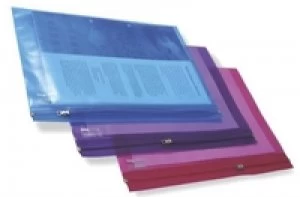 Image of Rapesco A4 Zippi Bag Metal Zip 0798 P25