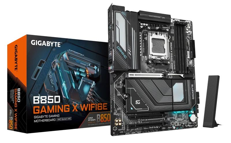 Image of Gigabyte B850 GAMING X WIFI6E AMD Ryzen AM5 DDR5 ATX Motherboard