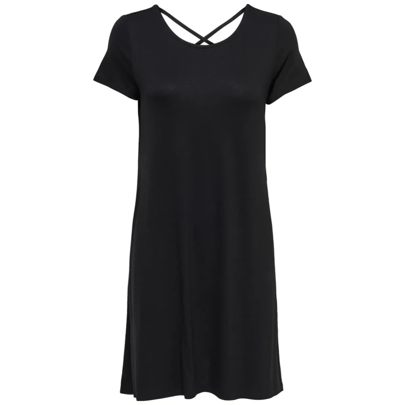 Image of Only Womens dress Only Bera dos lacet Noir Female S