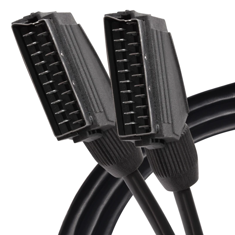 Image of Maplin SCART to SCART 21 Pin Male to Male Connectors Cable 3m