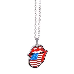 Image of The Rolling Stones - USA tongue Necklace