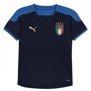 Image of Puma Italy Training Jersey Juniors - Blue