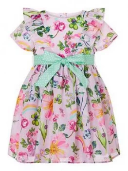 Image of Monsoon Baby Girls Pixie Dress - Pink
