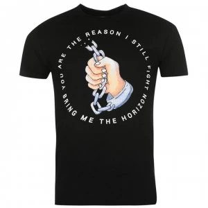 Image of Official Bring Me The Horizon (BMTH) T Shirt - Chains