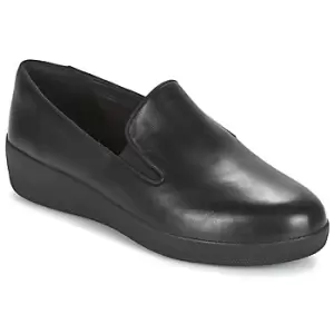 Image of FitFlop SUPERSKATE womens Slip-ons (Shoes) in Black
