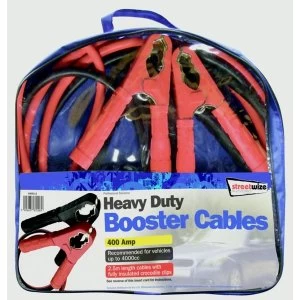 Image of Streetwize Booster Cable 400 Amp To 4000cc 2.5m