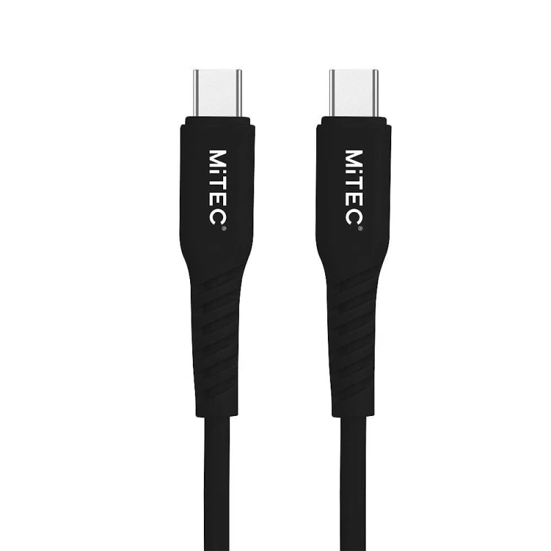 Image of MiTEC MITEC 1M USB-C TO USB-C CABLE BLACK Black unisex One Size