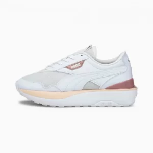 Image of PUMA Cruise Rider Womens Sneakers, White/Cloud Pink, size 6.5, Shoes