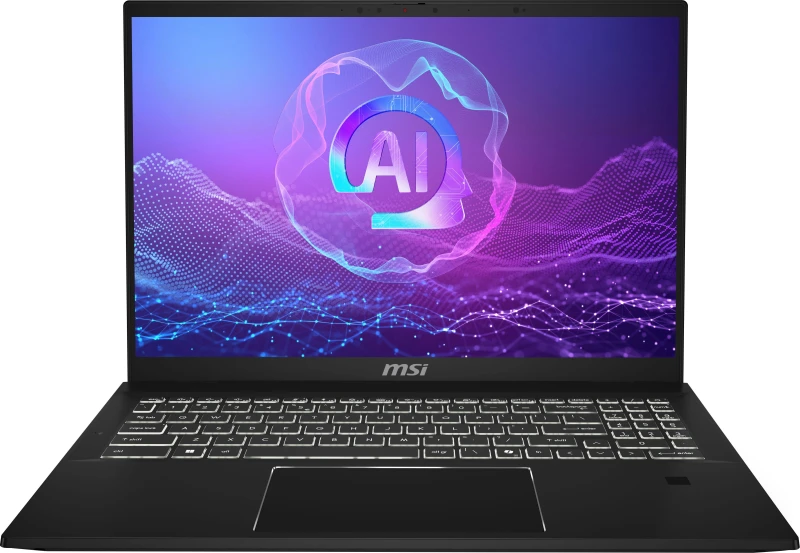 Image of MSI Summit A16 AI+ A3HMTG-027UK Laptop, AMD Ryzen AI 9 365, 32GB DDR5, 1TB NVMe PCIe SSD, 16" QHD+ 2560x1600 165Hz Touchscreen, AMD Radeon, Windo