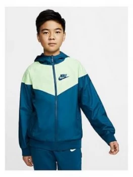 Image of Nike Boys Light Weight Jacket - Blue, Size 8-10 Years, S