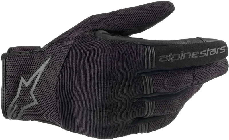 Image of Alpinestars Copper Motorcycle Gloves, black, Size S for Men