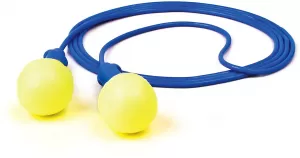 Image of 3M E A R Express Uncorded 28db Foam Earplugs Yellow Blue 100 Pairs per Pack