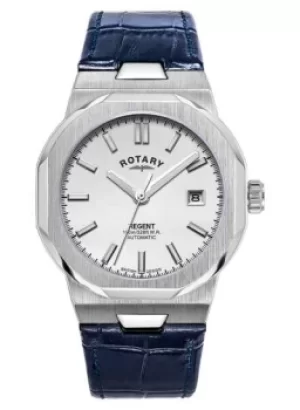 Image of Rotary GS05410/02 Regent Automatic Blue Leather Strap Watch