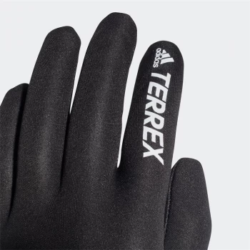 Image of adidas Terrex GORE-TEX INFINIUM Gloves Unisex - Black / White