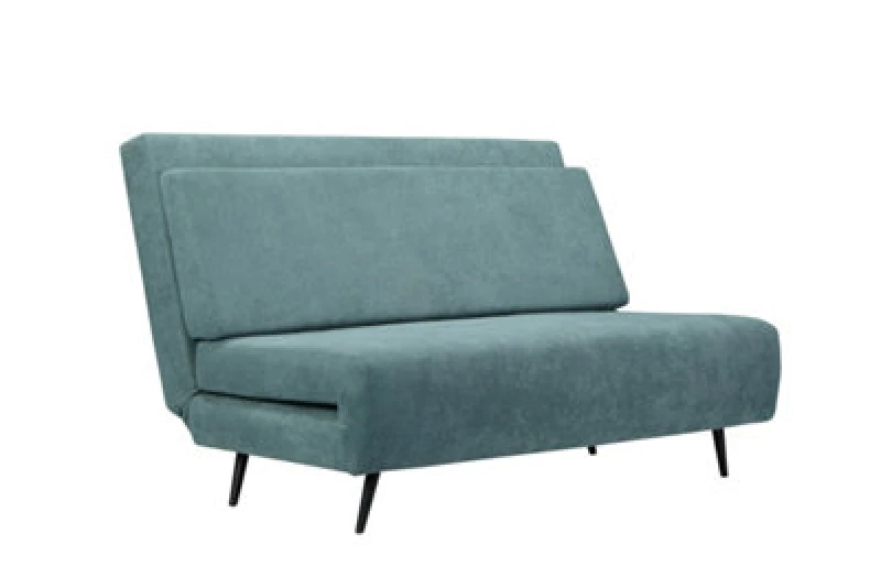 Image of Dorel Mallory Sofa Bed Petrol Linen, Blue 1023127UK