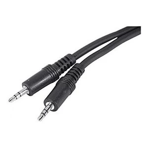 Image of Connect Stereo audio cord 3.5-mm jacks male/ male- 0.5 m