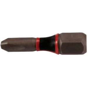 Image of Makita Impact Premier Slim Torsion Philips Screwdriver Bits PH2 25mm Pack of 2