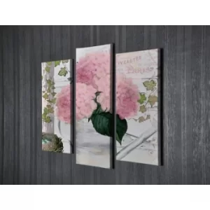Image of UC75 Multicolor Decorative Canvas Painting (3 Pieces)