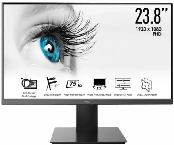 Image of MSI Pro 23.8" MP241X Full HD LED Monitor