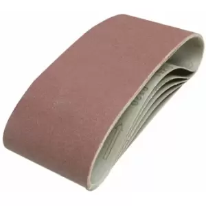 Image of Silverline - Sanding Belts 100 x 610mm 5pk - 120 Grit