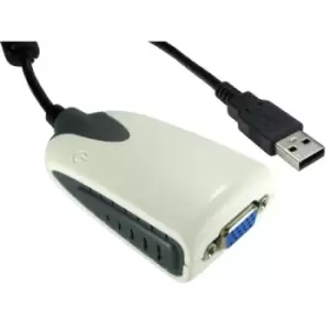 Image of Cables Direct USB2-VGA3 USB graphics adapter 1680 x 1050 pixels Black White