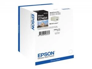 Image of Epson T7431 Black Ink Cartridge