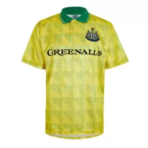 Image of Score Draw Newcastle United 92-93 Away Shirt - Yellow