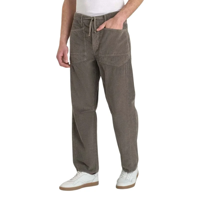 Image of Le Temps des cerises Trousers Le Temps des cerises Hobo Bubbles Beige Male 36