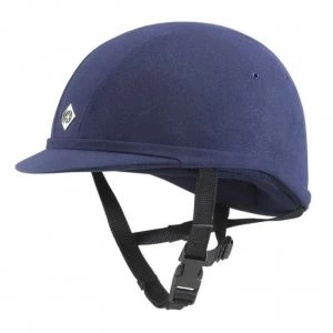 Image of Charles Owen YR8 Junior Riding Hat - Navy