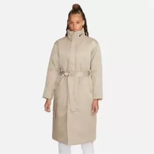 Image of Nike Sportswear Womens Synthetic-Fill Parka - Cream