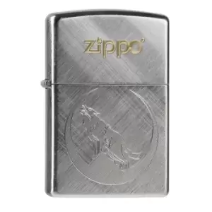 Image of Zippo Diagonal Weave 28182 Wolf windproof lighter