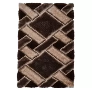 Image of Think Rugs Noble House Rug 9716 Brown Beige 150X230cm