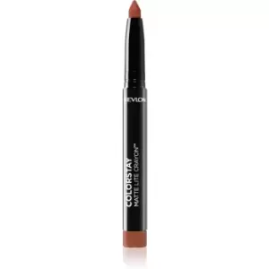 Image of Revlon Cosmetics ColorStay Matte Lite Crayon matt lipstick in a pencil shade 002 Clear The Air 1,4 g