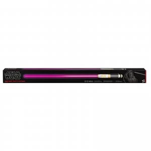 Image of Hasbro Black Series Star Wars Episode 3 Mace Windu Force FX Lightsaber 1:1 Replica