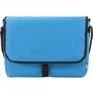 Image of Omaha Recycled Shoulder Bag (One Size) (Aqua Blue) - Bullet