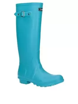 Image of Cotswold Sandringham Wellington Boots, Turquoise, Size 6, Women